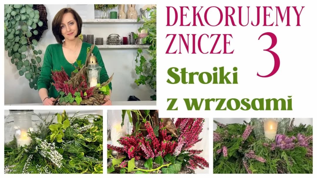 Jak udekorować znicz, aby był piękny i pełen szacunku